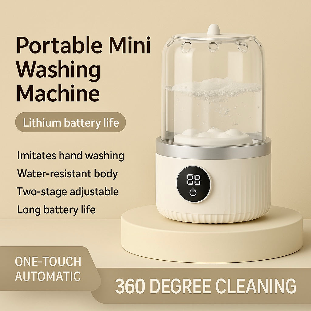Spinova™ – The Powerful Mini Washer for All Your Daily Essentials 🧺✨