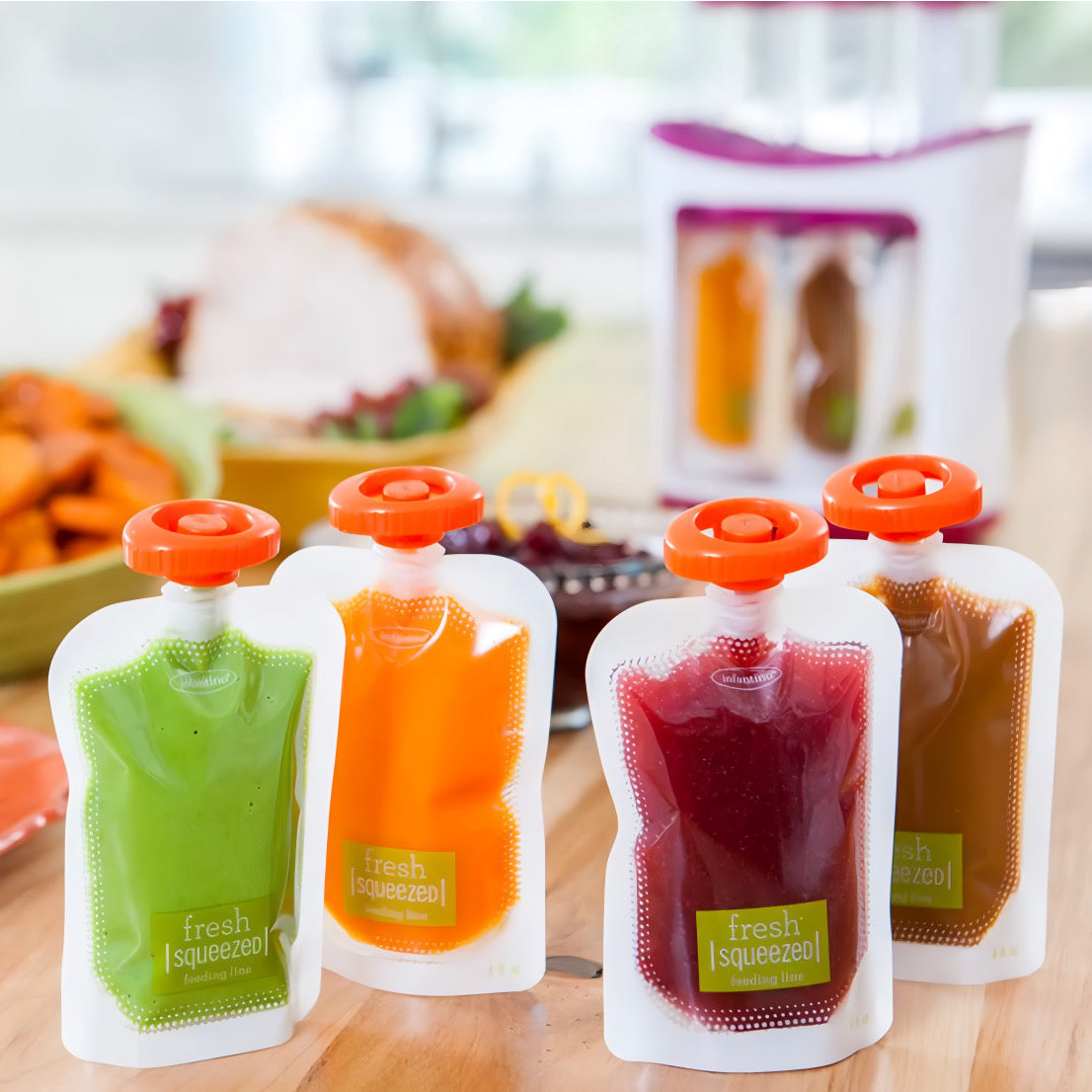 NutriPrep™ — Purée Squeeze Station 👶✨