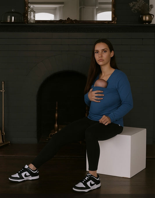 CuddleNest™ CozyWear – Hands-Free Bonding for Colder Days ❄️