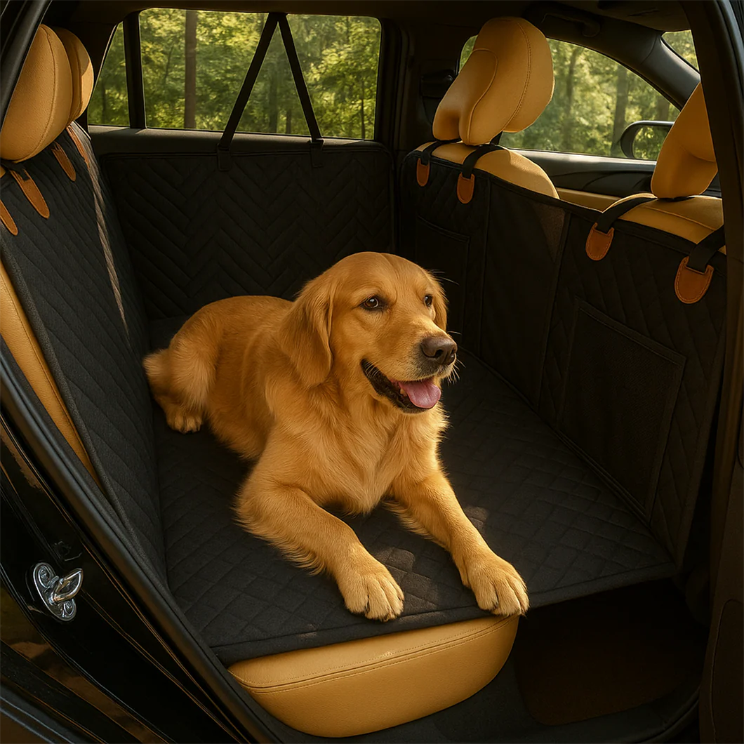 Paws&Ride™- Hard-Bottom Backseat Extender 🐾