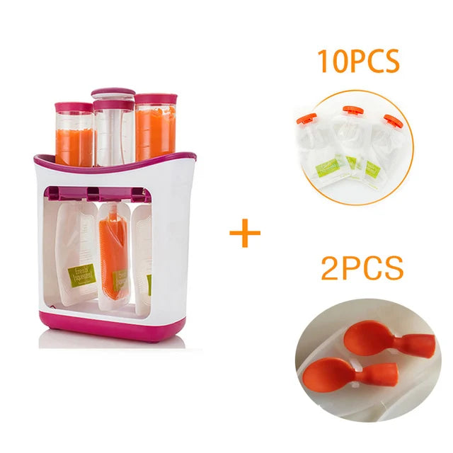 NutriPrep™ — Purée Squeeze Station 👶✨