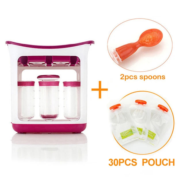 NutriPrep™ — Purée Squeeze Station 👶✨